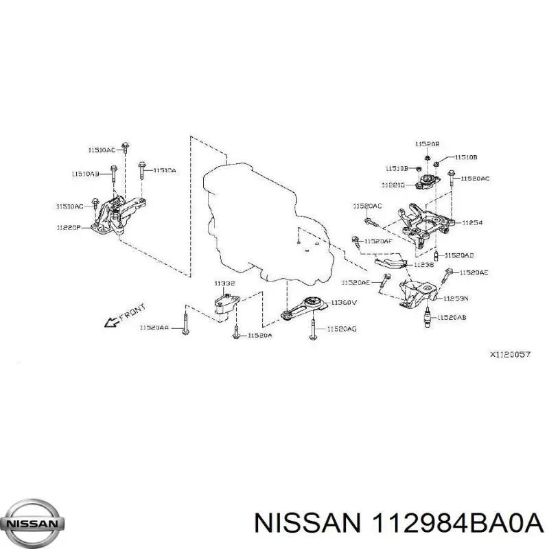 112984BA0A Nissan