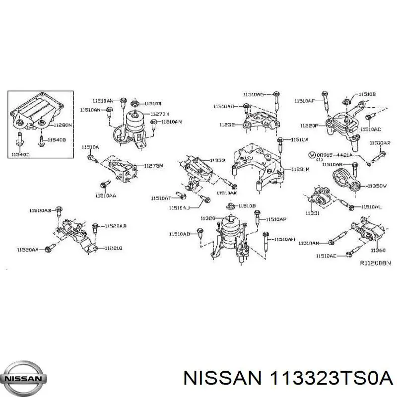 113323TS0A Nissan