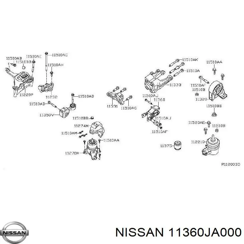 11360JA000 Nissan