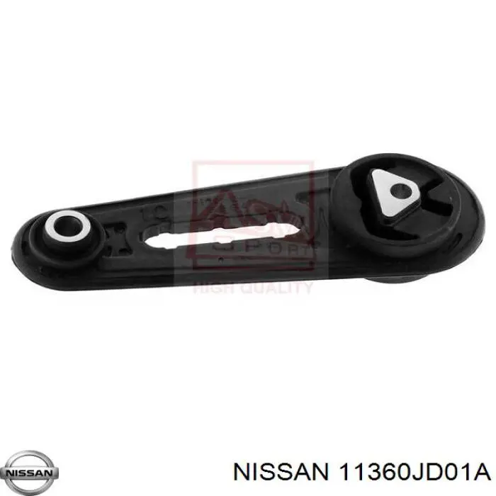 11360JD01A Nissan soporte, motor izquierdo, inferior