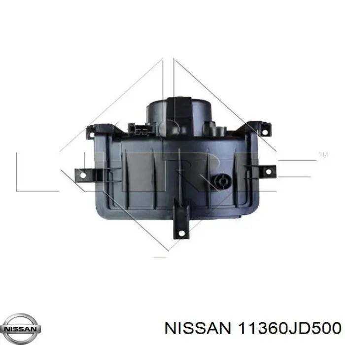 11360JD500 Nissan soporte, motor izquierdo, inferior