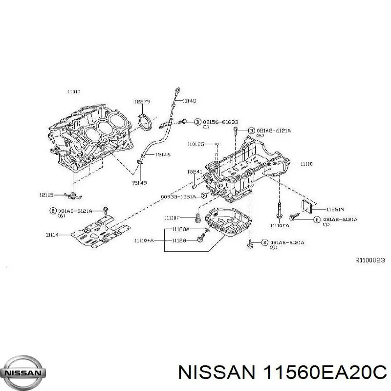 11560EA20C Nissan