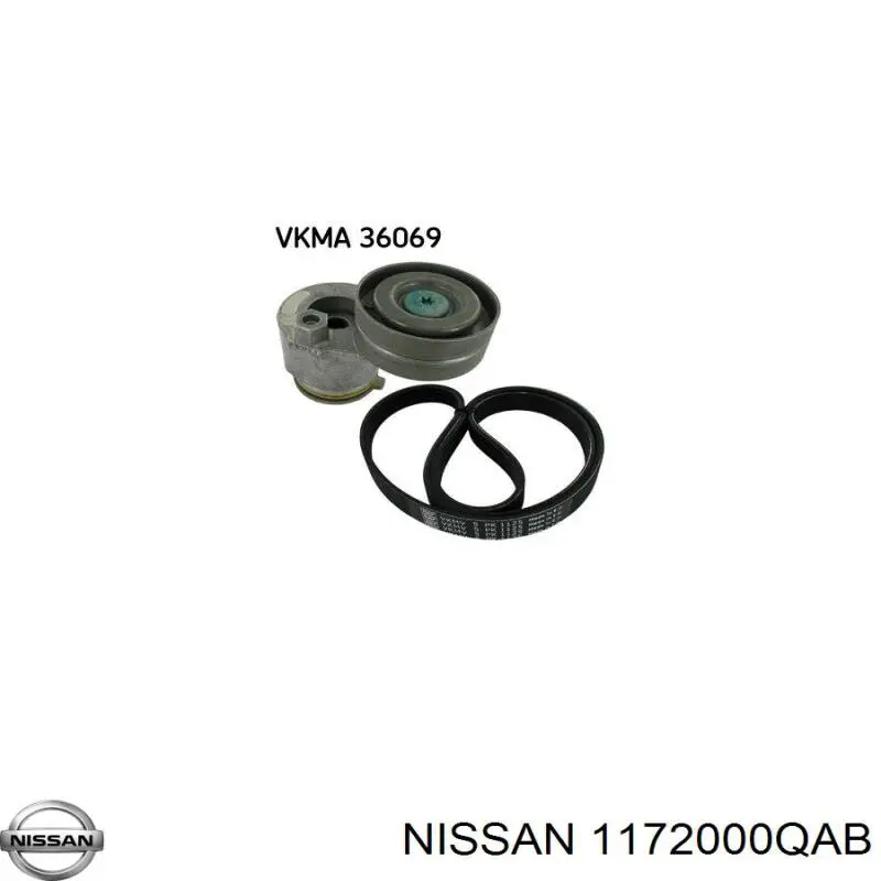 Correa de alternador 9936551130 Toyota