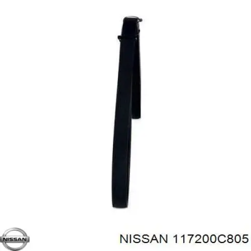 117200C805 Nissan correa trapezoidal