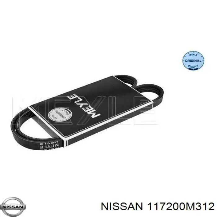 117200M312 Nissan correa trapezoidal