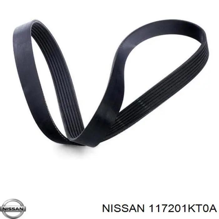 117201KT0A Nissan correa trapezoidal
