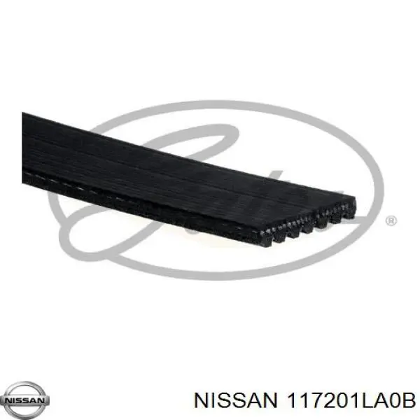 Correa de transmisión trapezoidal Nissan/Infiniti 117201LA0B precio, desde 17,39 EUR