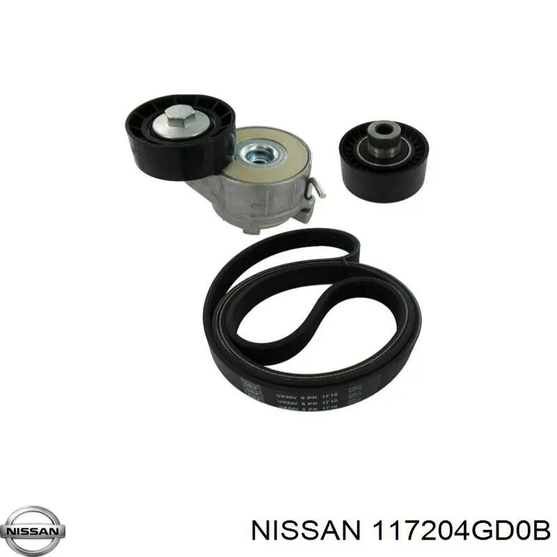 Correa de alternador 00005750YA Peugeot/Citroen