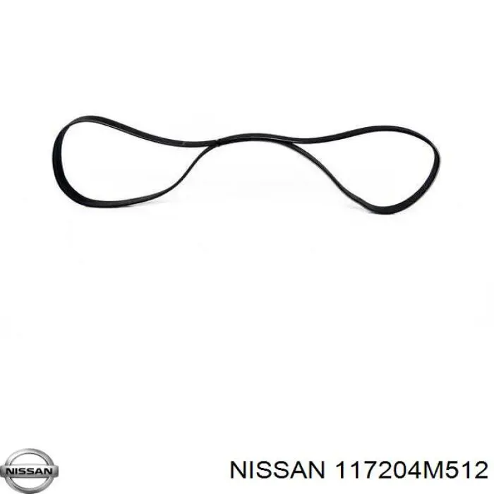 Correa de transmisión trapezoidal Nissan/Infiniti 117204M512 precio, desde 38,92 EUR