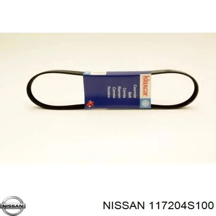 Correa de transmisión trapezoidal Nissan/Infiniti 117204S100 precio, desde 8,23 EUR