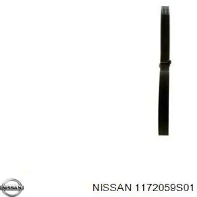 Correa de alternador 1172059S01 Nissan/Infiniti