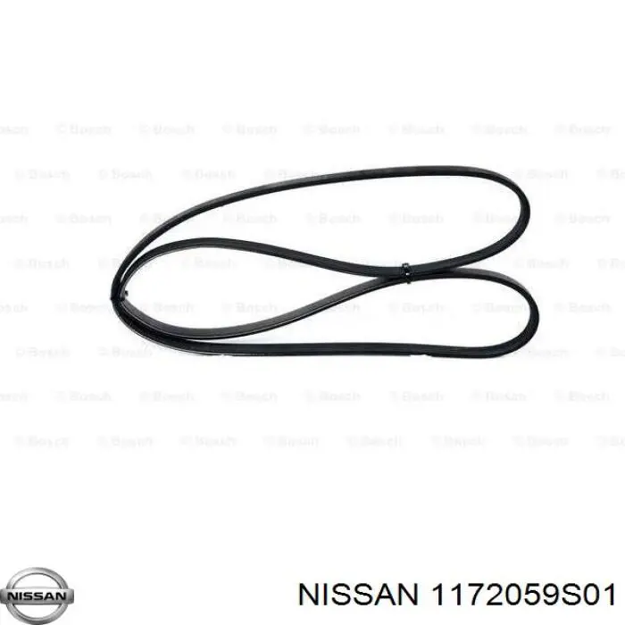 Comprar 1172059S01 Nissan/Infiniti Correa trapezoidal
