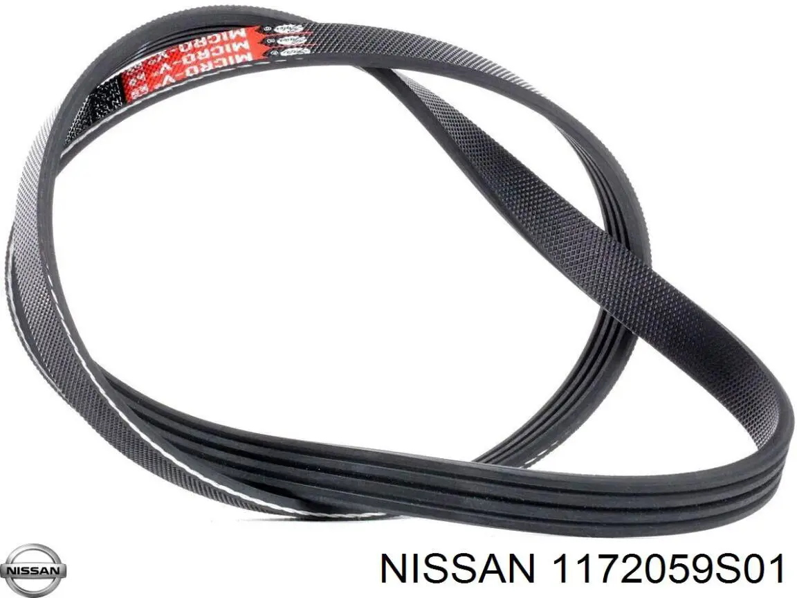 1172059S01 Nissan correa trapezoidal