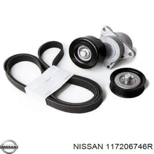 117206746R Nissan/Infiniti Correa de transmisión