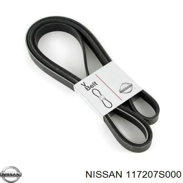 117207S000 Nissan correa trapezoidal