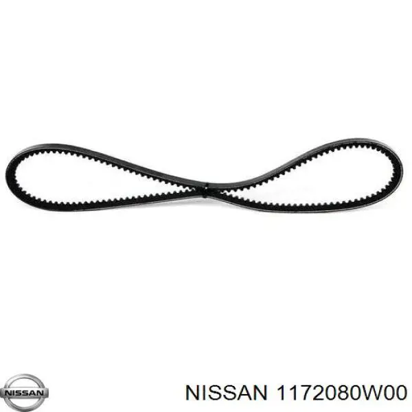 1172080W00 Nissan correa trapezoidal