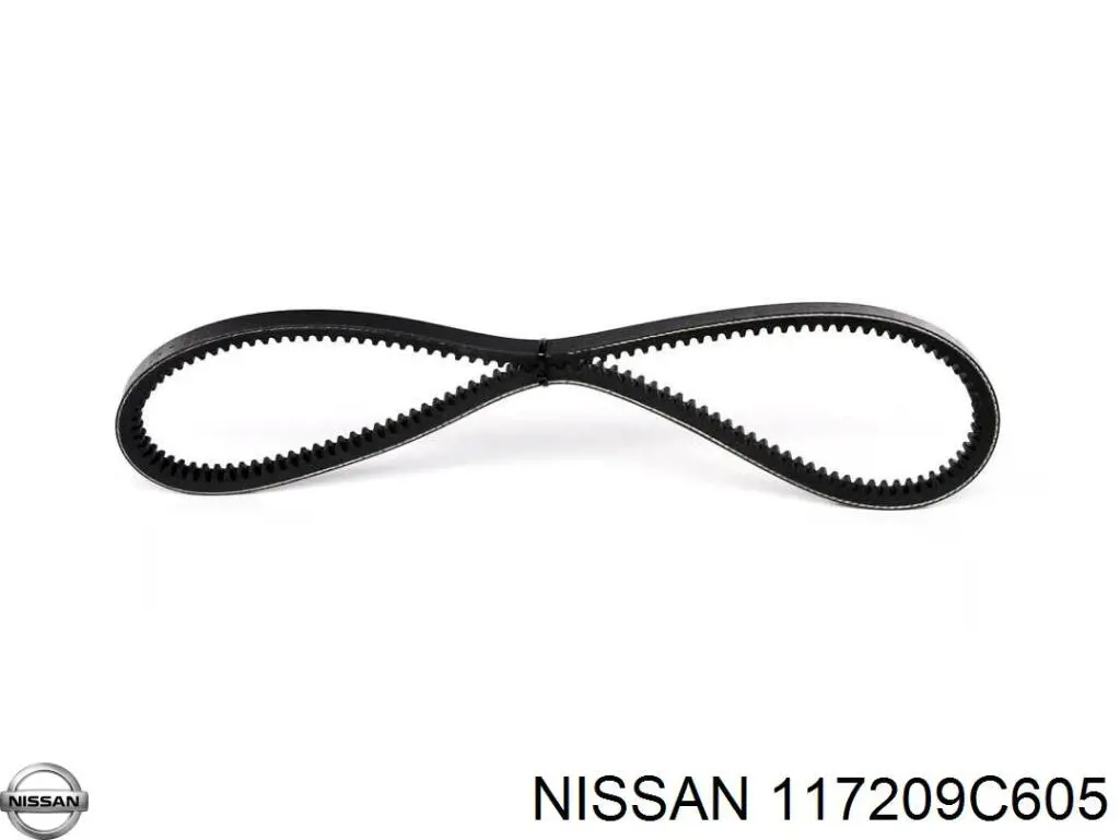 Correa de transmisión trapezoidal Nissan/Infiniti 117209C605 precio, desde 8,14 EUR