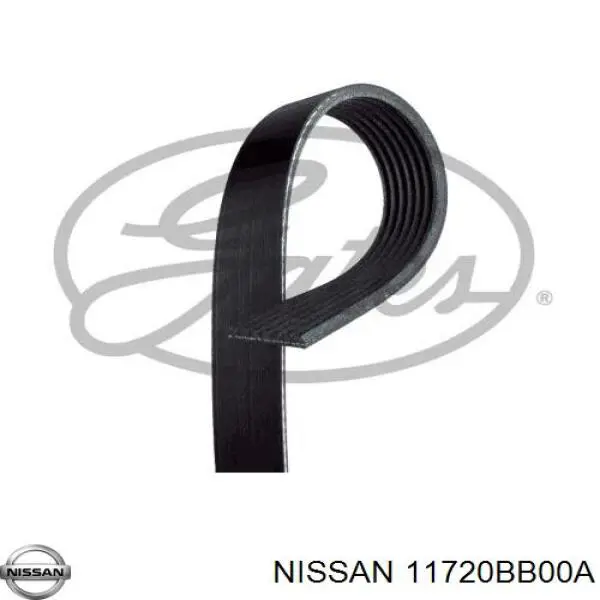 11720BB00A Nissan correa trapezoidal
