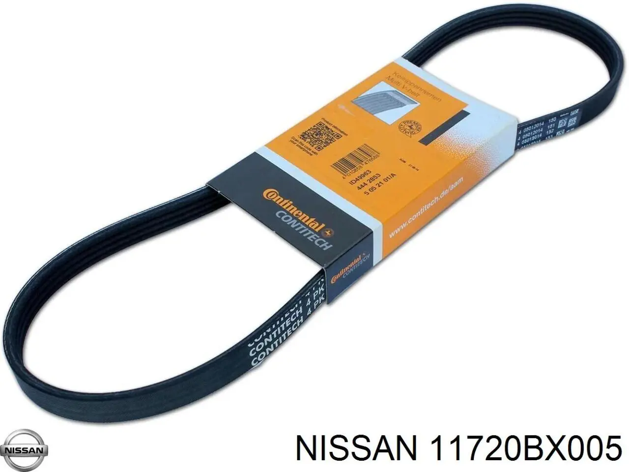 11720BX005 Nissan correa trapezoidal
