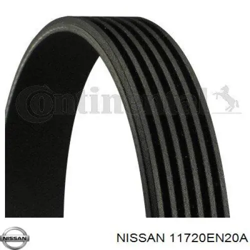 11720EN20A Nissan/Infiniti Correa poly v