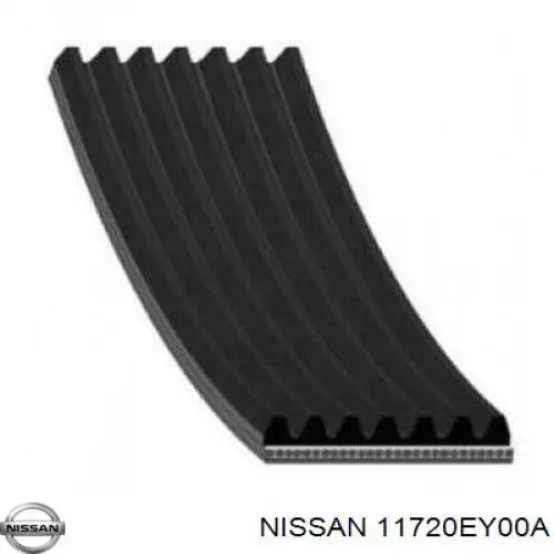 11720EY00A Nissan correa trapezoidal