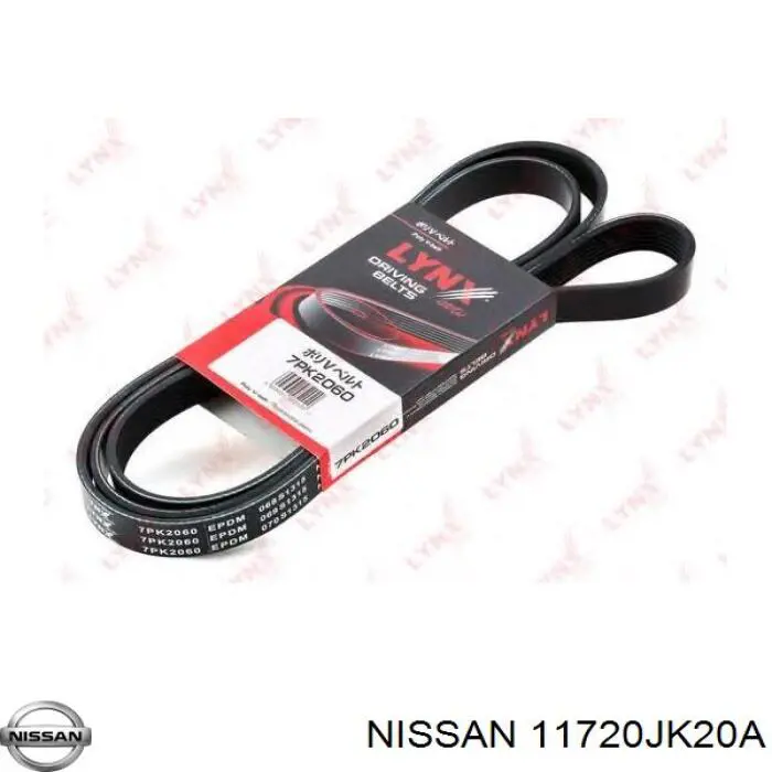 Comprar 11720JK20A Nissan/Infiniti Correa trapezoidal