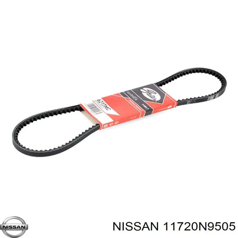 11720N9505 Nissan correa trapezoidal
