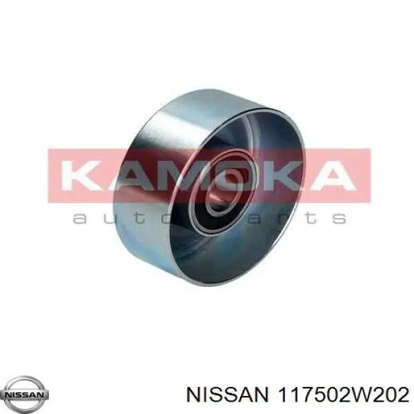 117502W202 Nissan tensor de correa, correa poli v