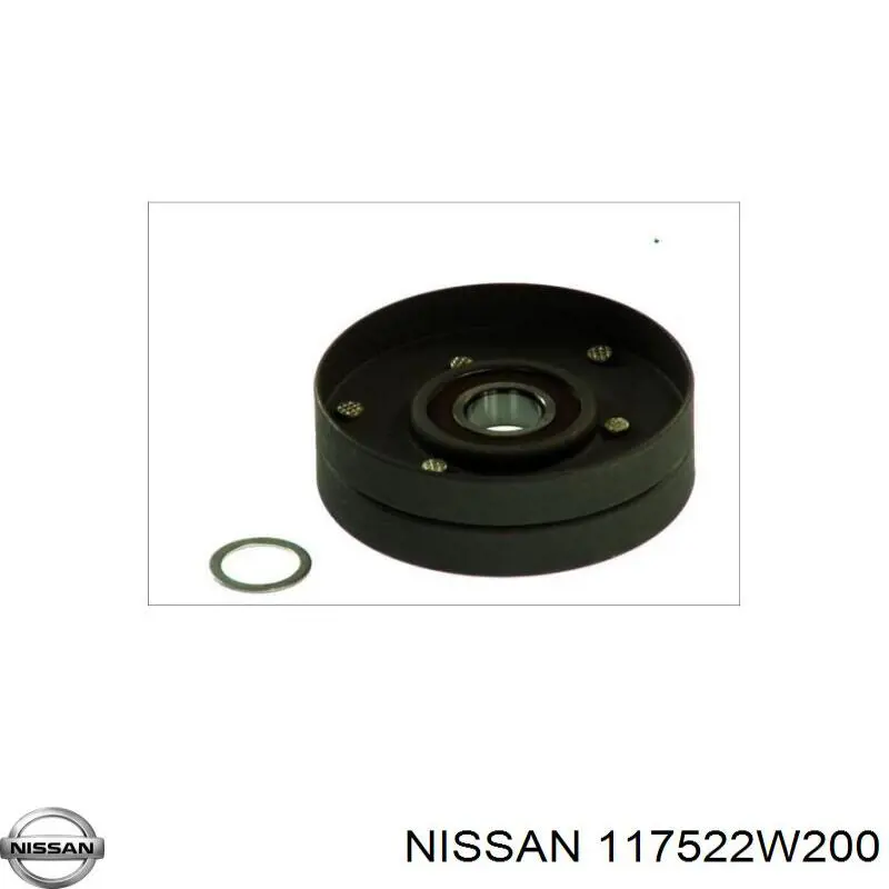 117522W200 Nissan tensor de correa poli v