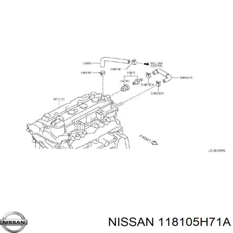 118105H71A Nissan