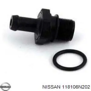 Válvula, ventilaciuón cárter para Nissan Armada (TA60)