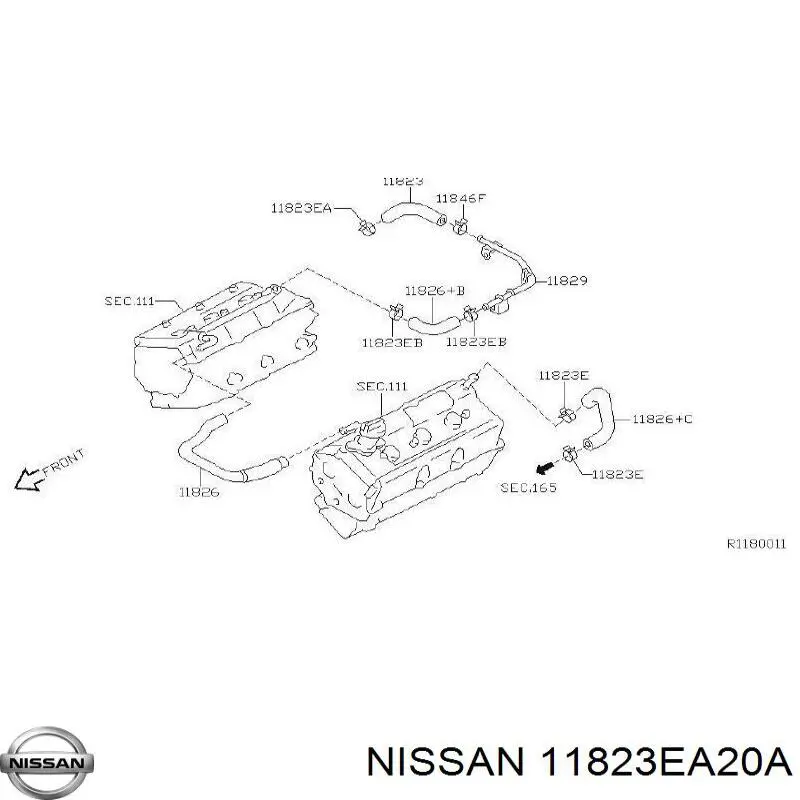 11823EA20A Nissan