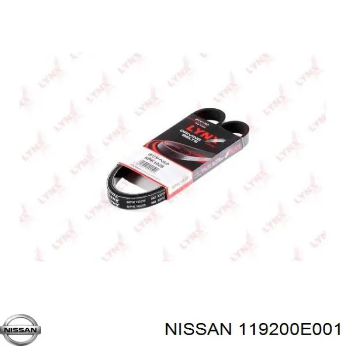119200E001 Nissan correa trapezoidal