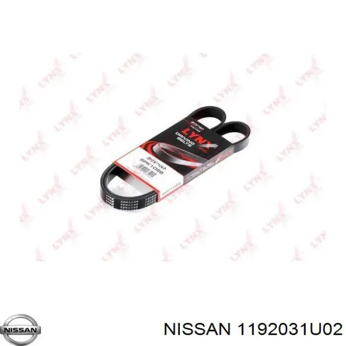 1192031U02 Nissan correa trapezoidal