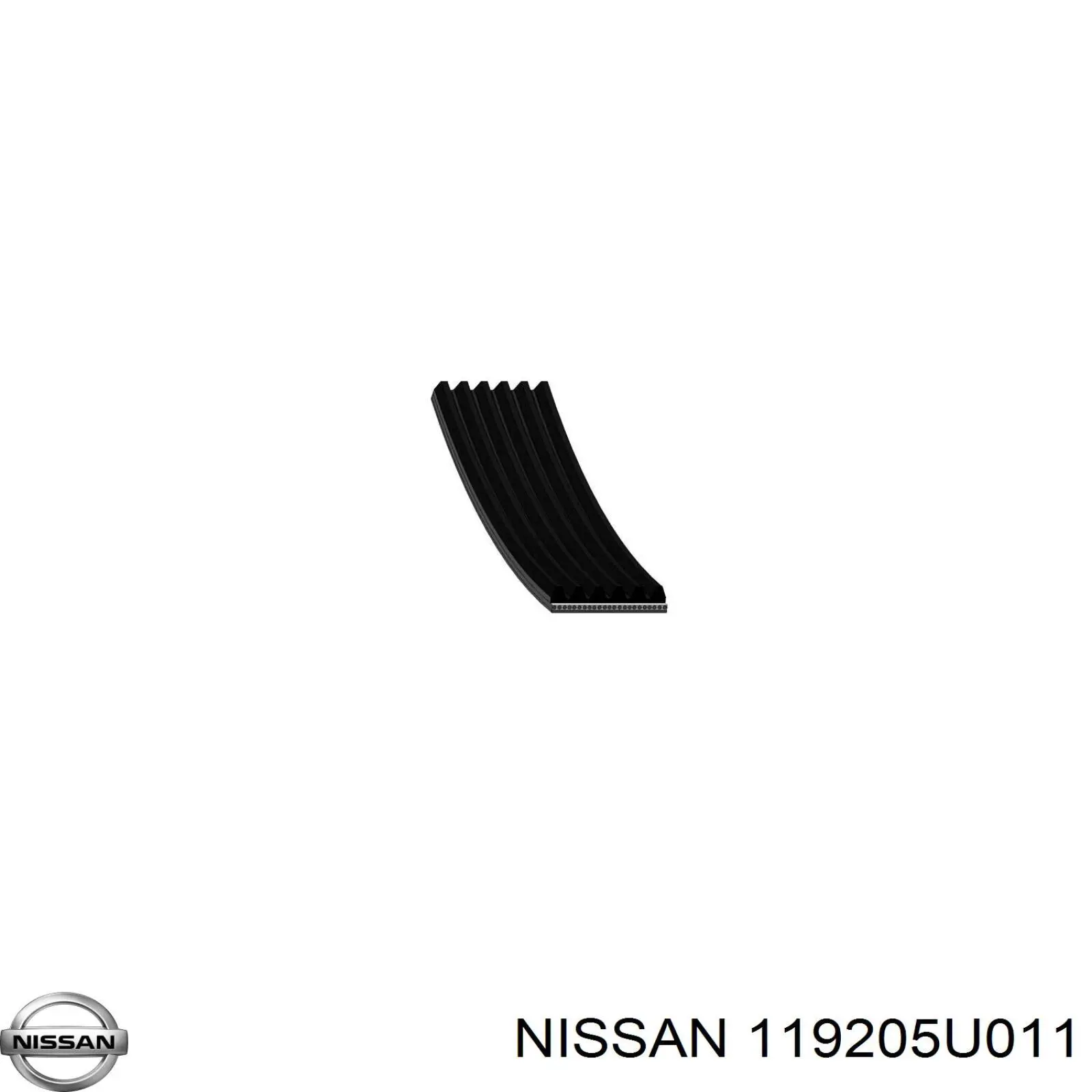 119205U011 Nissan correa trapezoidal