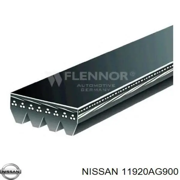 Comprar 11920AG900 Nissan/Infiniti Correa trapezoidal