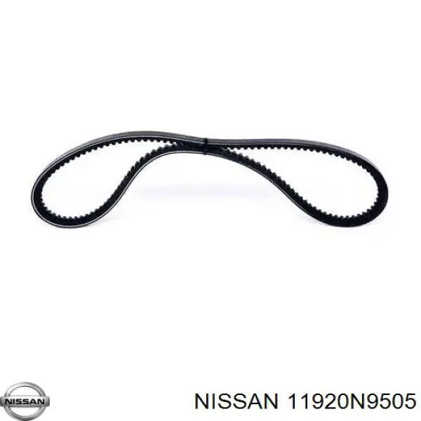 11920N9505 Nissan correa trapezoidal