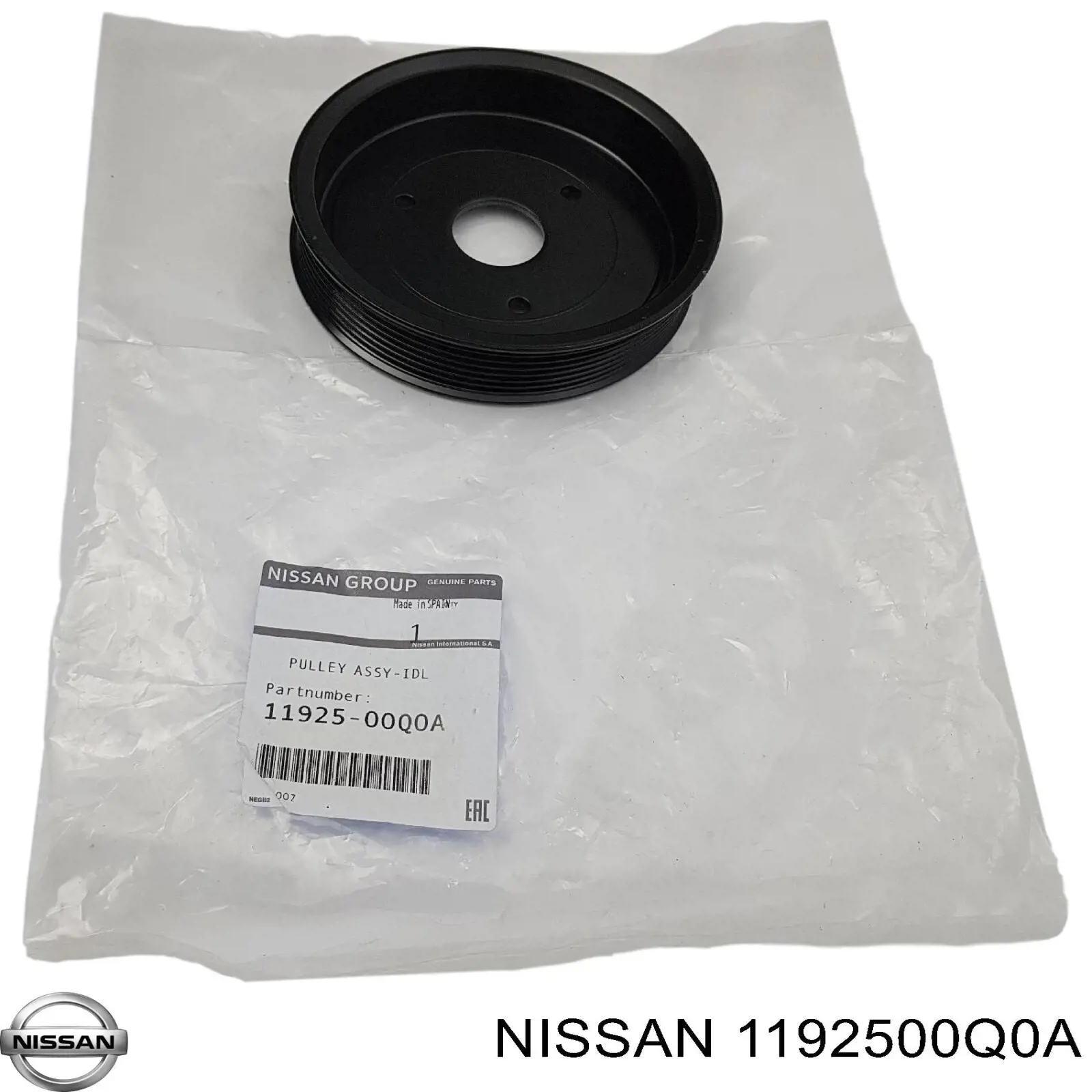  1192500Q0A Nissan/Infiniti