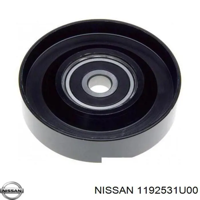 1192531U00 Nissan rodillo, correa trapecial poli v