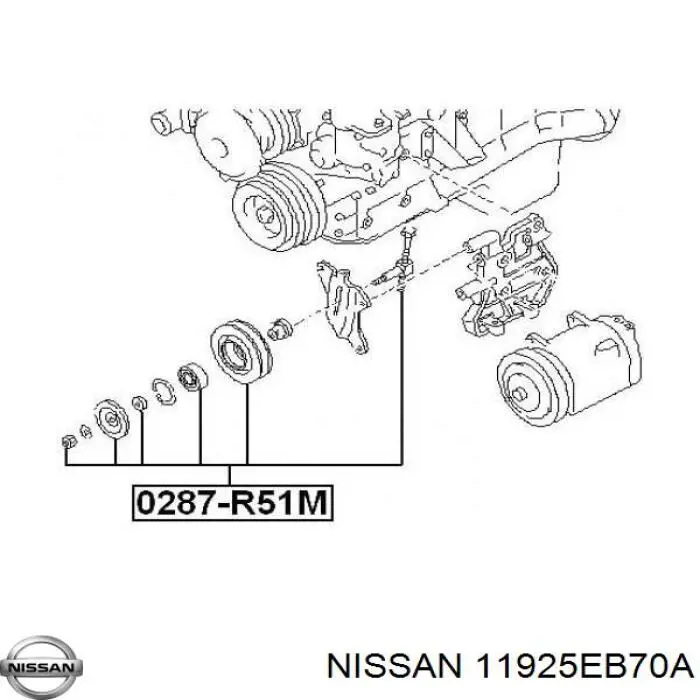 Correa trapezoidal Honda Civic 6 EJ9, EK3/4