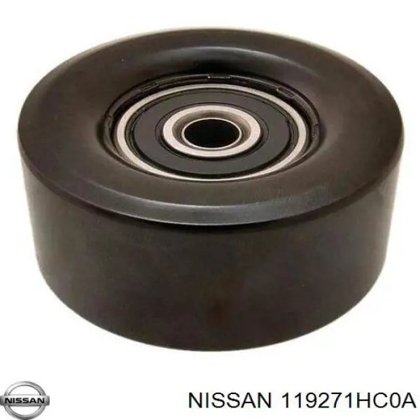 119271HC0A Nissan polea tensora, correa poli v