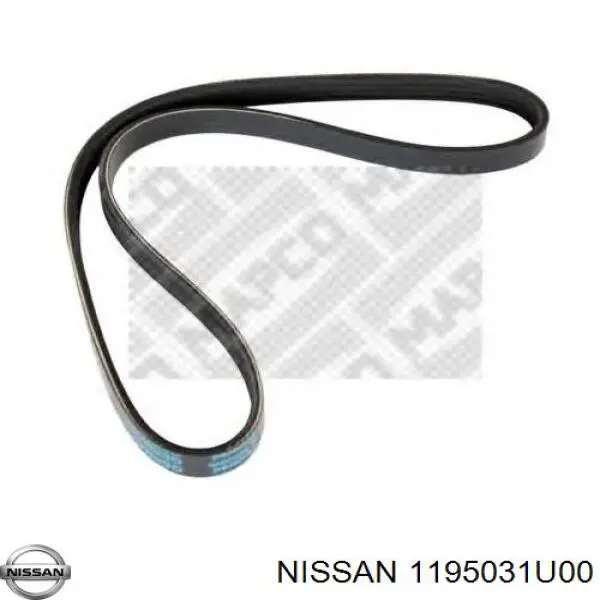 1195031U00 Nissan correa trapezoidal