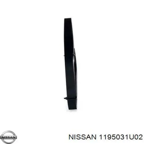 Correa de alternador 1195031U02 Nissan/Infiniti