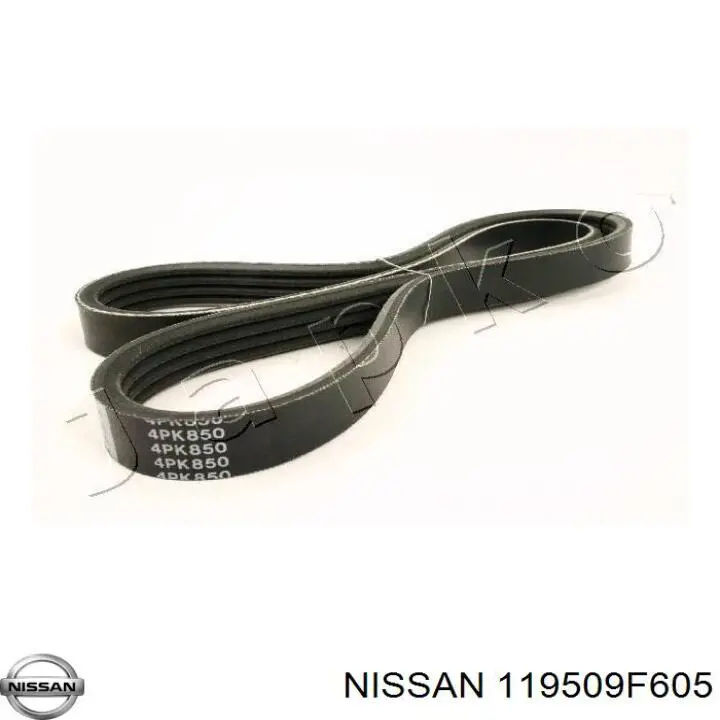 Correa de transmisión trapezoidal Nissan/Infiniti 119509F605 precio, desde 7,80 EUR