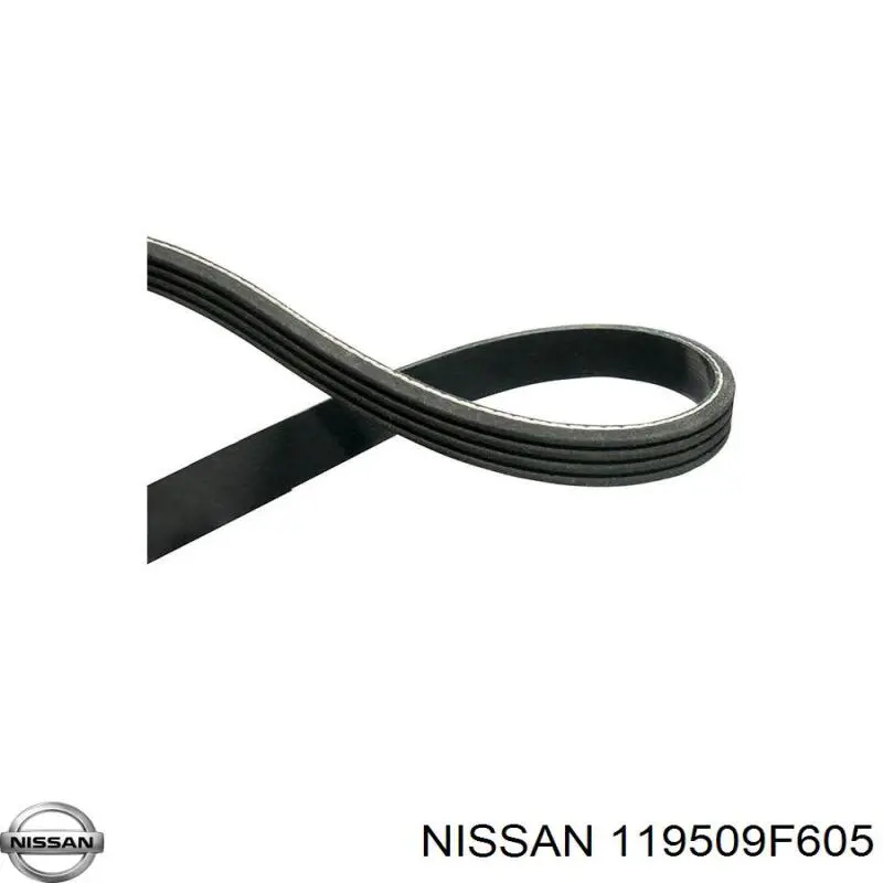 Comprar 119509F605 Nissan/Infiniti Correa trapezoidal
