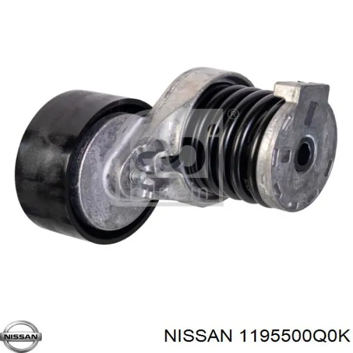 Tensor de la correa trapecial poli v Mercedes 6072000070