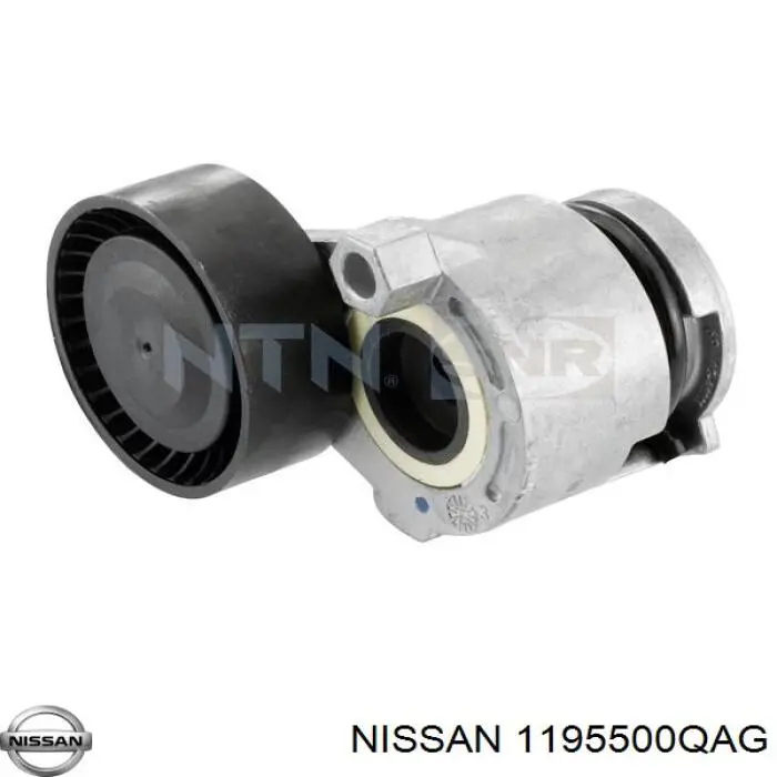 1195500QAG Nissan polea tensora correa poli v