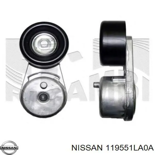 119551LA0A Nissan tensor de correa, correa poli v