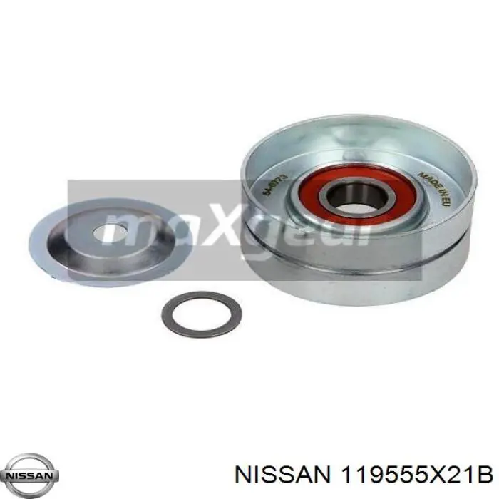 119555X21B Nissan/Infiniti Rodillo de cadena