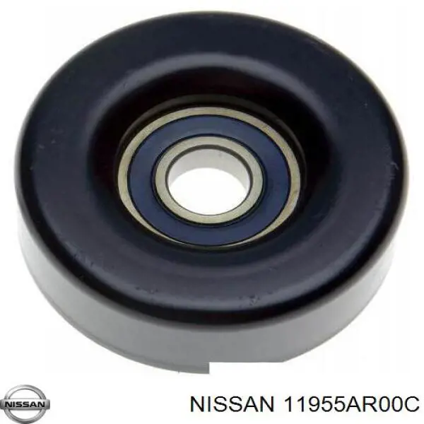 11955AR00C Nissan tensor de correa, correa poli v